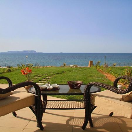 Sea View Beachfront Villa Maria Goúvai Luaran gambar