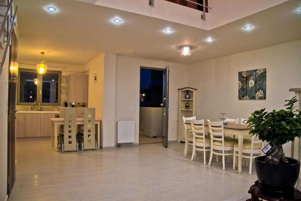Sea View Beachfront Villa Maria Goúvai Luaran gambar