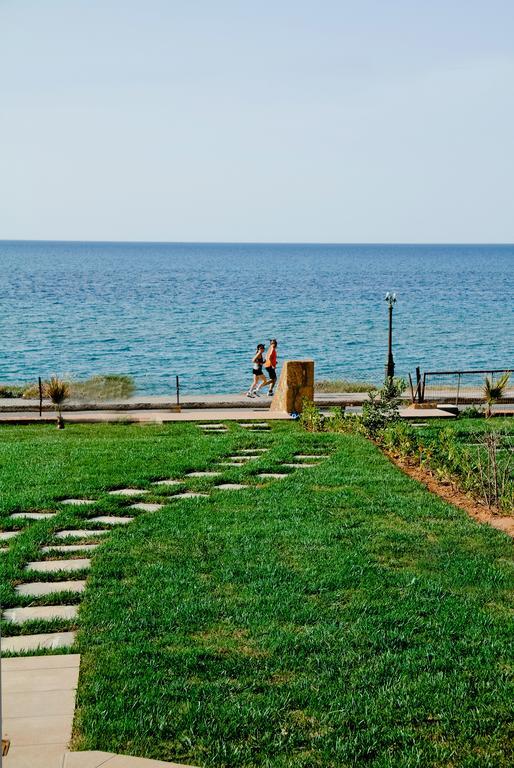 Sea View Beachfront Villa Maria Goúvai Luaran gambar