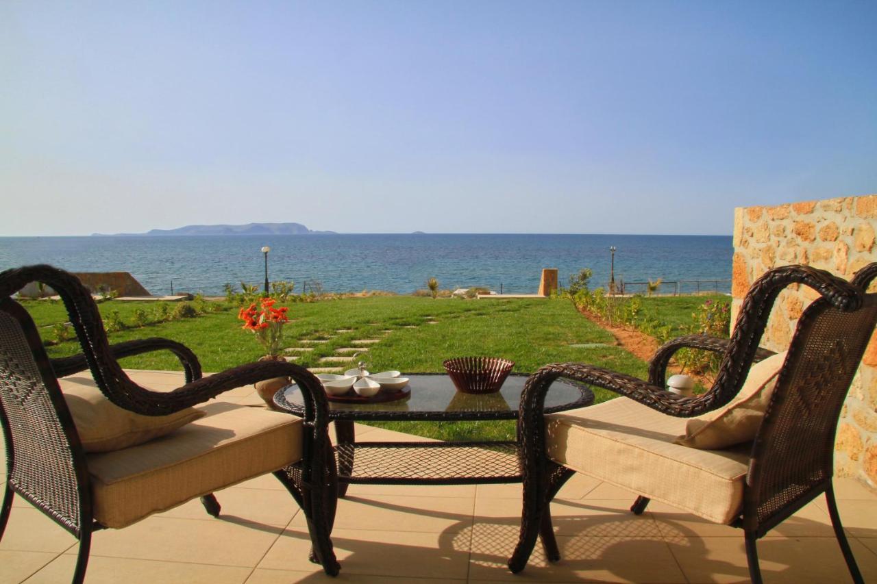 Sea View Beachfront Villa Maria Goúvai Luaran gambar